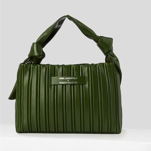 Karl Lagerfeld x Amber Valletta Vegan Leather Bag